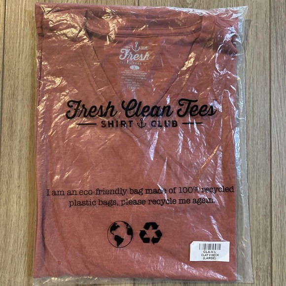 Fresh Clean Threads Men's V-Neck T-Shirt - Picture 5 of 6